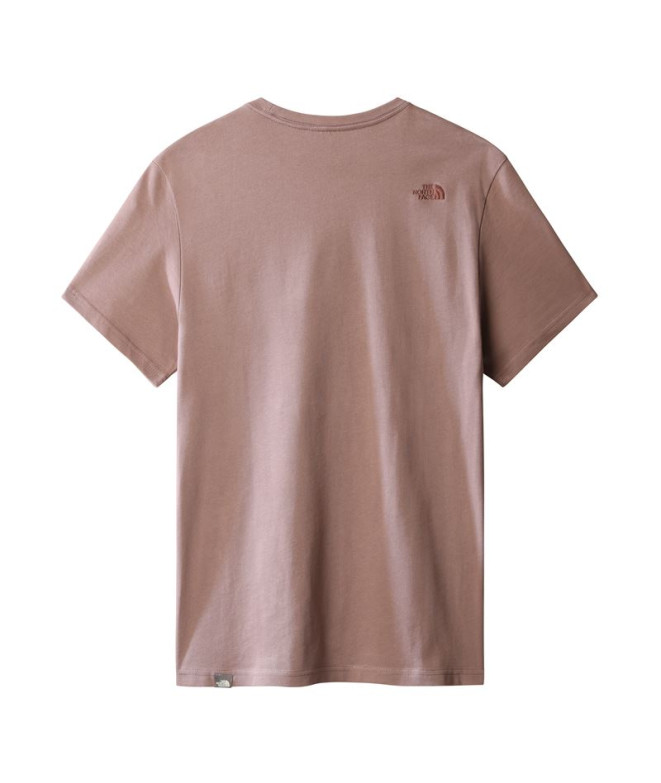 Camiseta The North Face Premium Homem Castanho