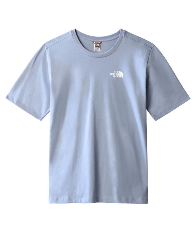 T-shirt The North Face Simple Dome Folk Femmes Blu