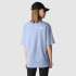 Camiseta The North Face Simple Dome Folk Mulher Blu