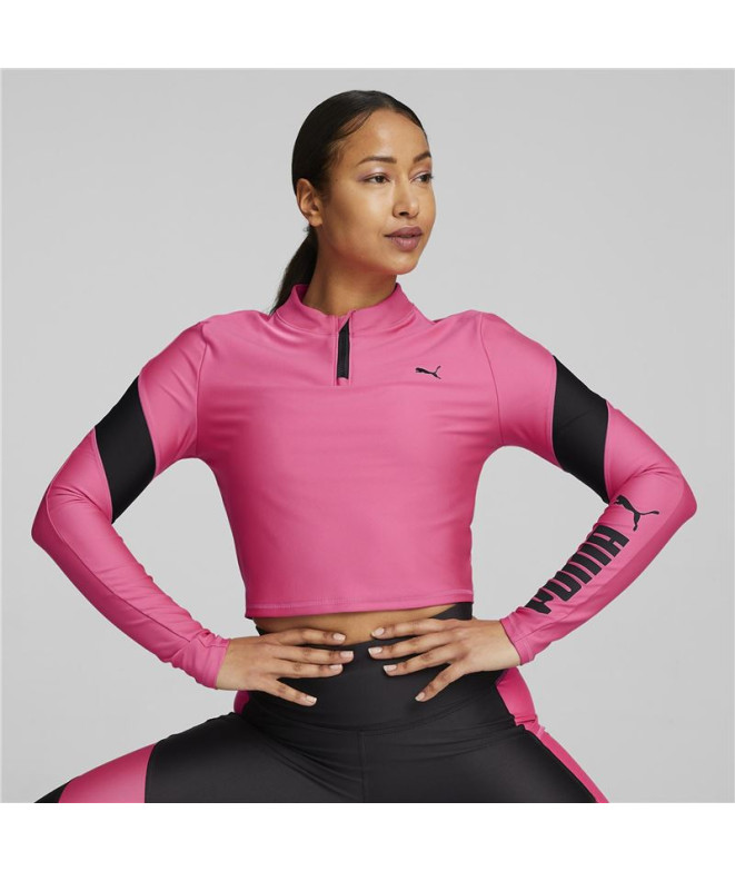 Puma Fit Eversculpt T-Shirt Femme Fitness Rose