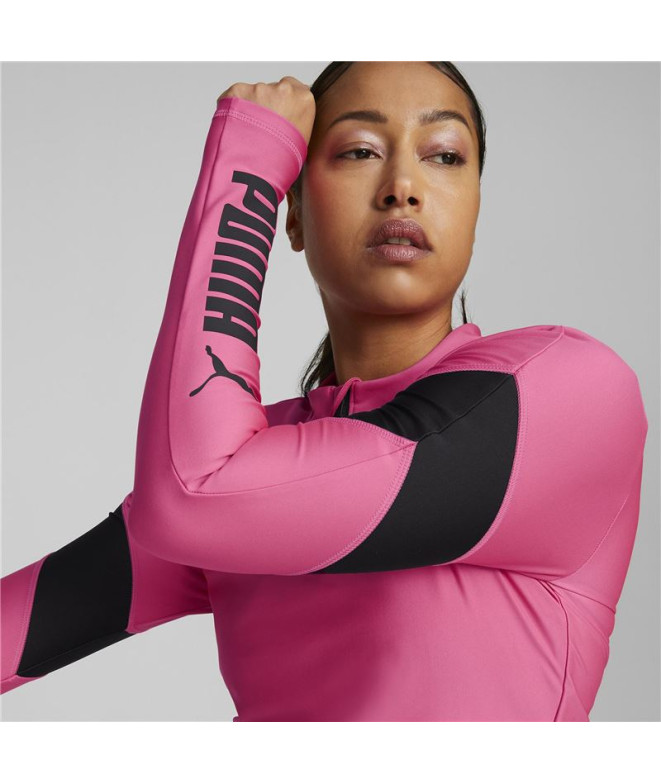 Puma Fit Eversculpt T-Shirt Femme Fitness Rose