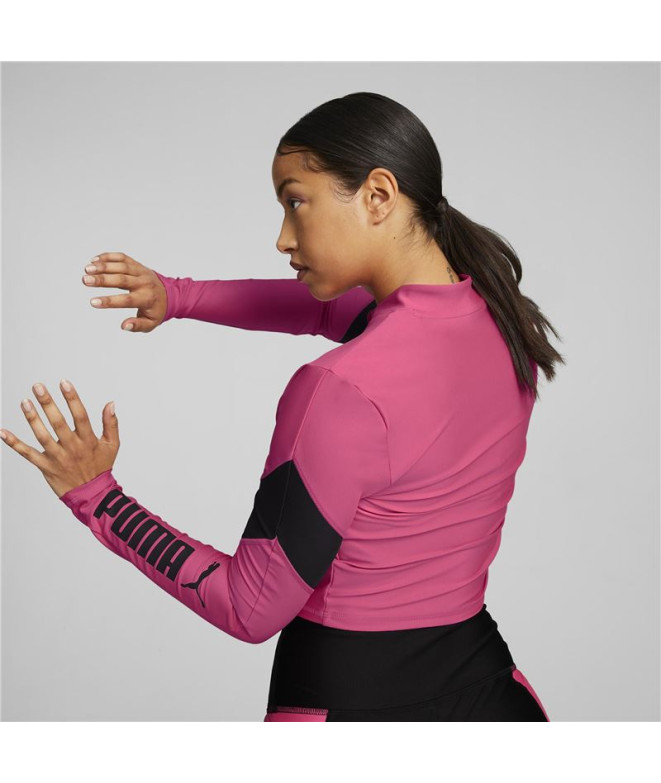 Puma Fit Eversculpt T-Shirt Femme Fitness Rose