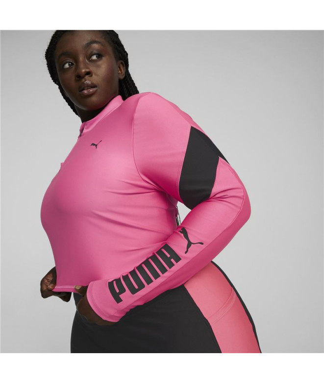 Puma Fit Eversculpt T-Shirt Femme Fitness Rose