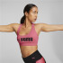 Brassiere de sport pour femmes Puma Mid Impact Fit Rose