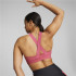 Brassiere de sport pour femmes Puma Mid Impact Fit Rose