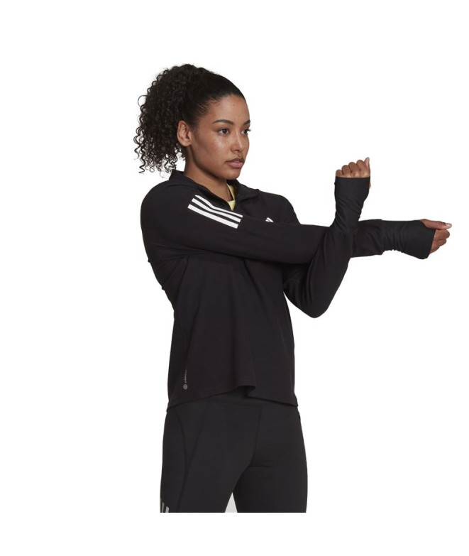 Sudadera de Running adidas Own The Run 1/2 Zip...