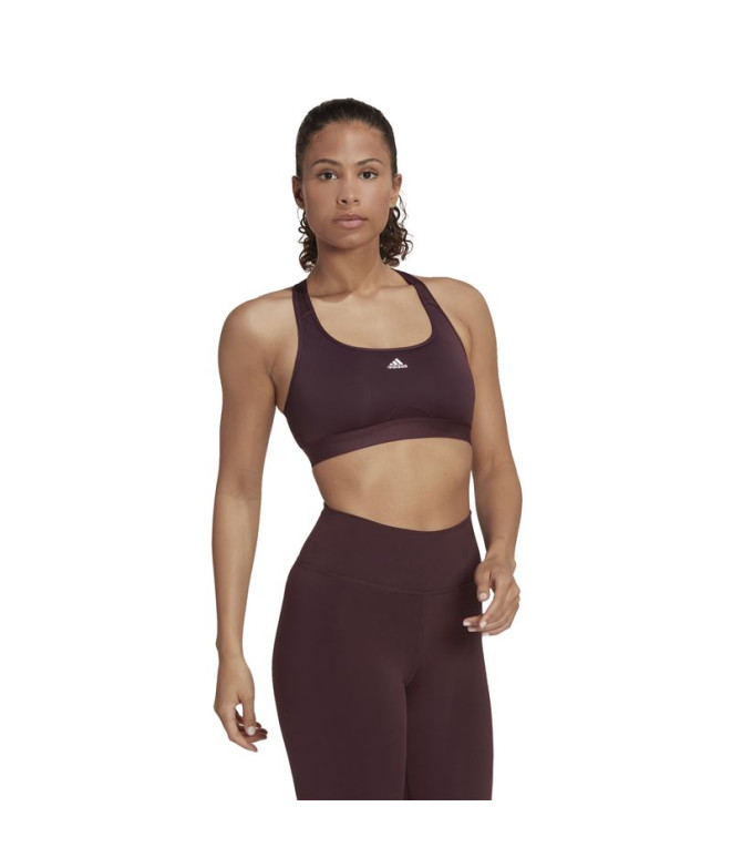 Brassiere de sport adidas Powerreact Medium-Suppo