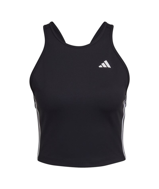 Camiseta de Fitness adidas 3S Crop Tk Mujer