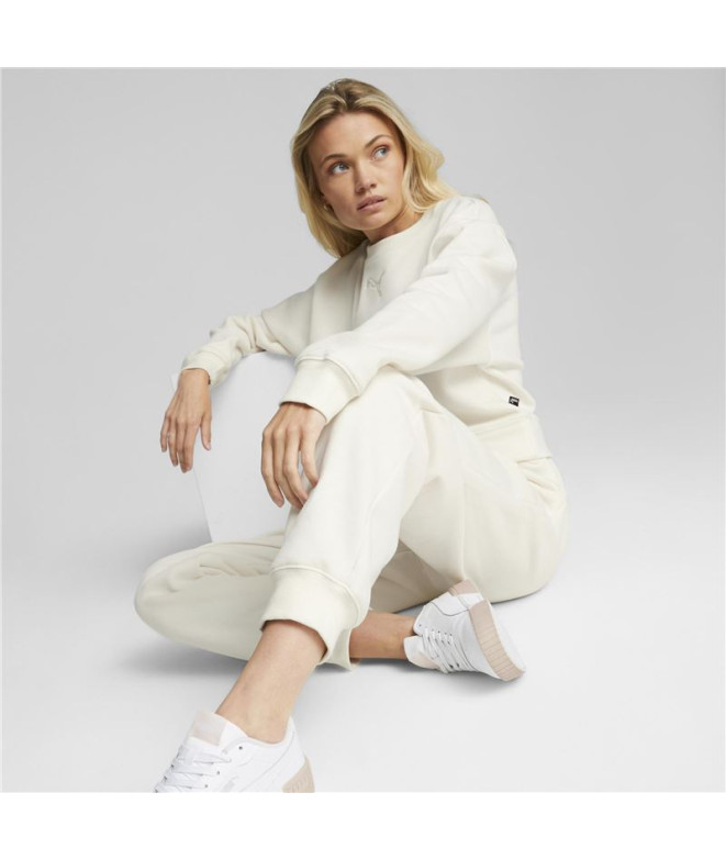 Chándal Puma Loungewear Suit Blanco Mujer