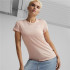 Camiseta Puma Essentials+ Embroidery Rosa Mulher