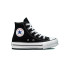 Sapatilhas altas Converse Chuck Taylor All Star Lift Platform Infantil Preto