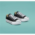 Sapatilhas baixas Converse Chuck Taylor All Star Lift Platform Infantil Preto