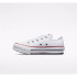 Zapatillas bajas Converse Chuck Taylor All Star Lift Platform Infantil Blanco