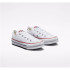 Zapatillas bajas Converse Chuck Taylor All Star Lift Platform Infantil Blanco