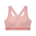 Brassiere de sport Under Armour Crossback Mid Hthr Pink