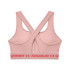 Brassiere de sport Under Armour Crossback Mid Hthr Pink