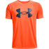 T-shirt de manga curta Under Armour Tech Big Logo Kids Laranja