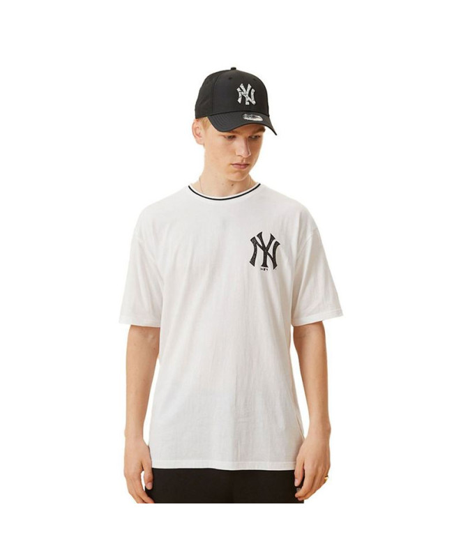 T-shirt New Era New York Yankees Graphic M Blanc