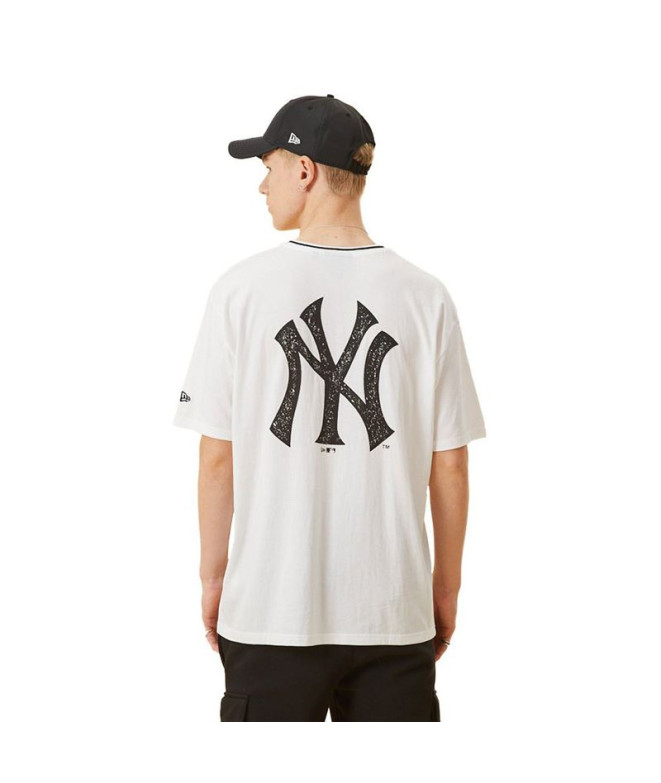 Camiseta New York Yankees MLB Big Logo Oversized negra