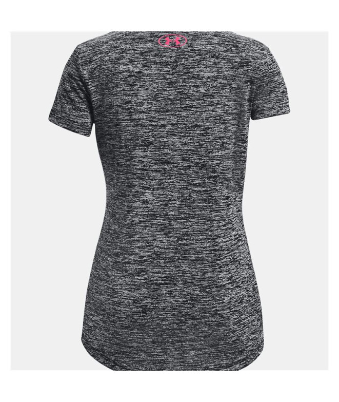 Camiseta Under Armour Tech BL Twist SS Niña Gris