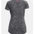 Camiseta Under Armour Tech BL Twist SS Niña Gris