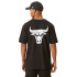 Camiseta New Era Chicago Bulls Gráfico M Preto