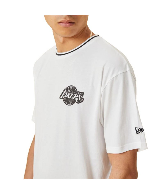 Camiseta New Era Los Angeles Lakers Gráfico M...