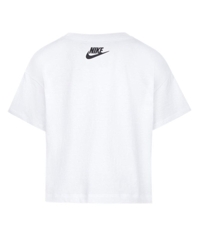 T-shirt Nike Knit Girls Branco