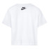 T-shirt Nike Knit Filles Blanc