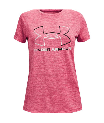 T-shirt Under Armour Tech BL Twist SS Girl Pink