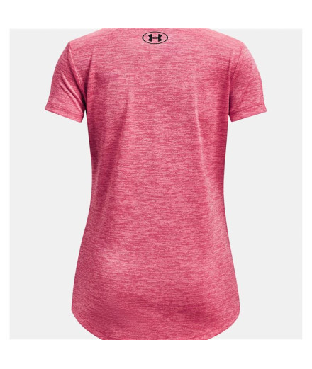 T-shirt Under Armour Tech BL Twist SS Girl Pink 2