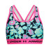Brassiere de sport Under Armour Crossback Mid Printed Girls