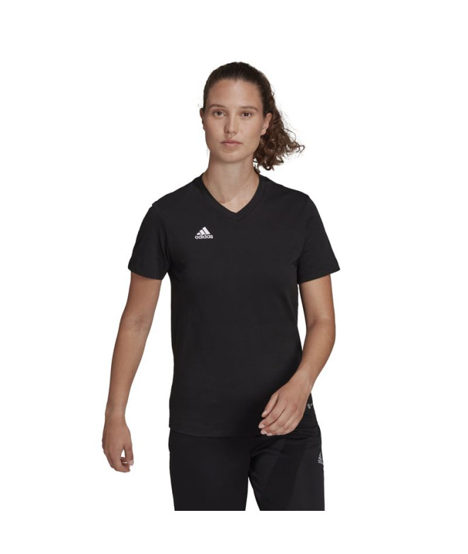 Camiseta Futebol adidas de Ent22 Mulher