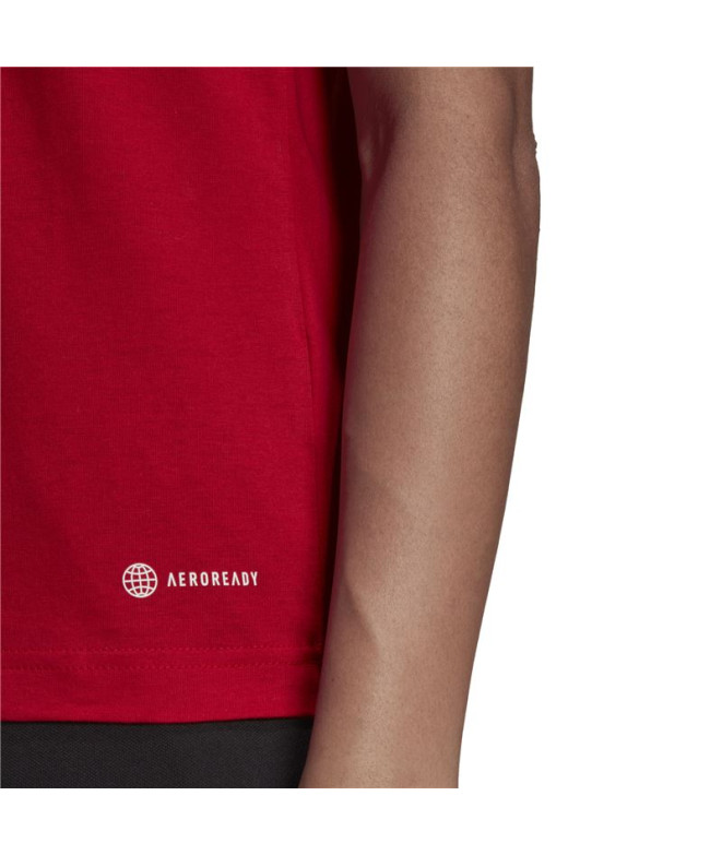 Camiseta Futebol adidas de Ent22 Mulher