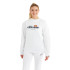 Sweat Ellesse Sweatshirt Pareggio Femme Blanc