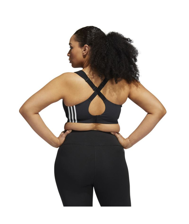 Sutiã esportivo adidas TLRojo Impact Mulher Preto