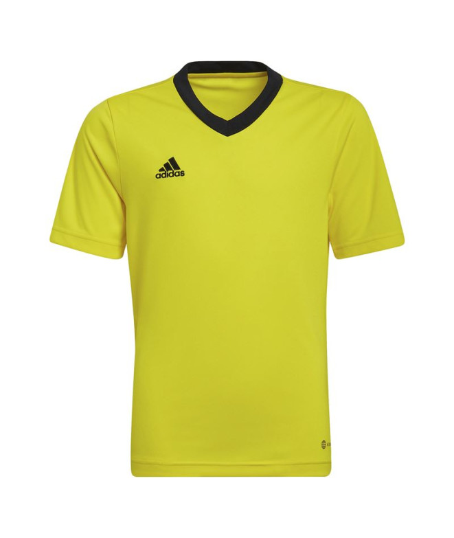Camiseta de fútbol adidas Entrada 22 Yellow K