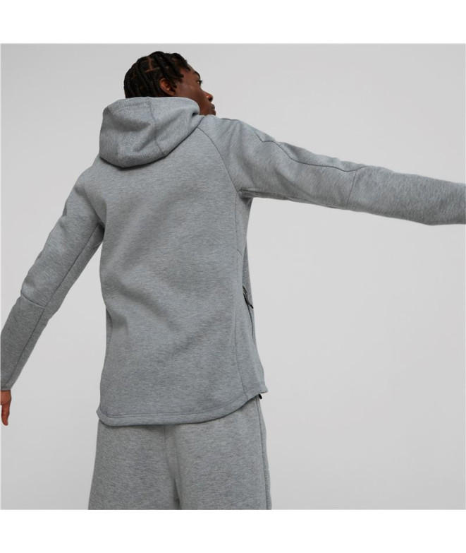 Sudadera Puma Evostripe Hombre Grey