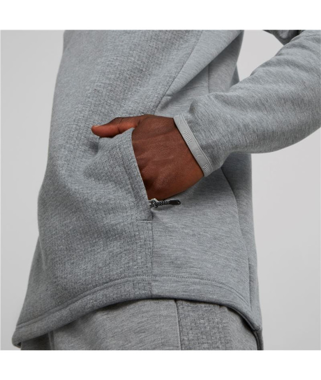 Sudadera Puma Evostripe Hombre Grey