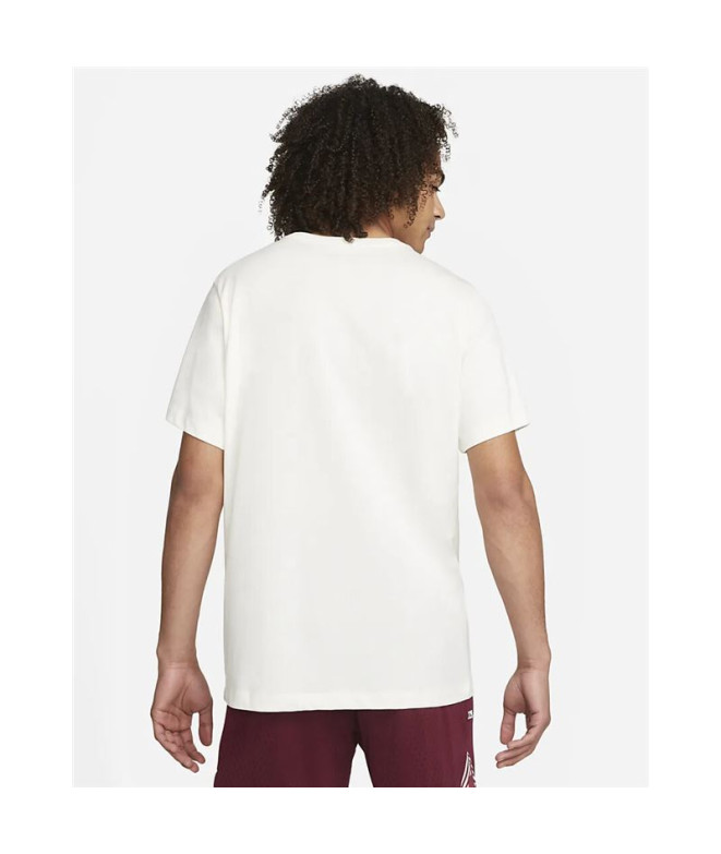 Camiseta blanca Nike Giannis Hombre