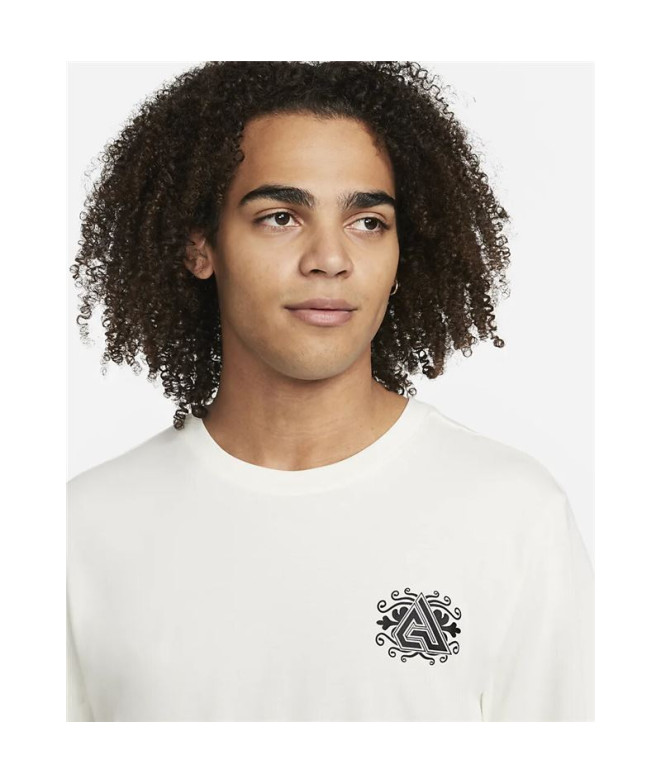 Camiseta blanca Nike Giannis Hombre