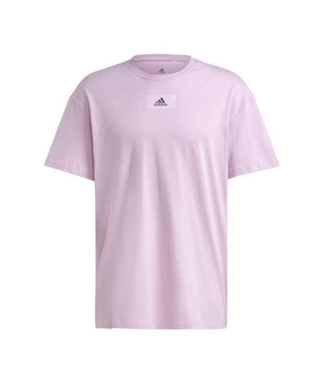 T-shirt adidas Essentials Feelvivid Drop Shoulder Pink Man
