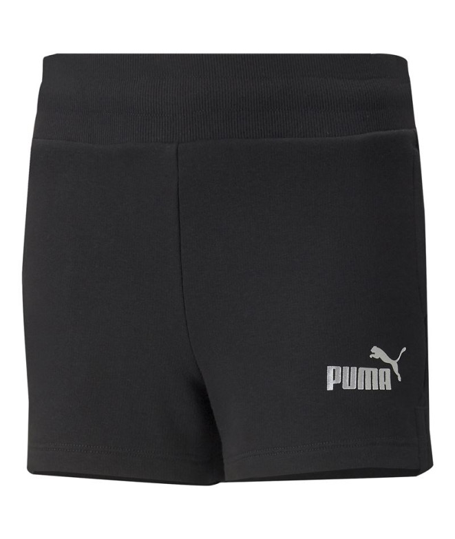 Calça Menina calções Puma Essentials+ Preto