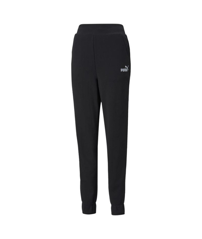 Pantalons Femme Puma Essentials+ Broderie Noir