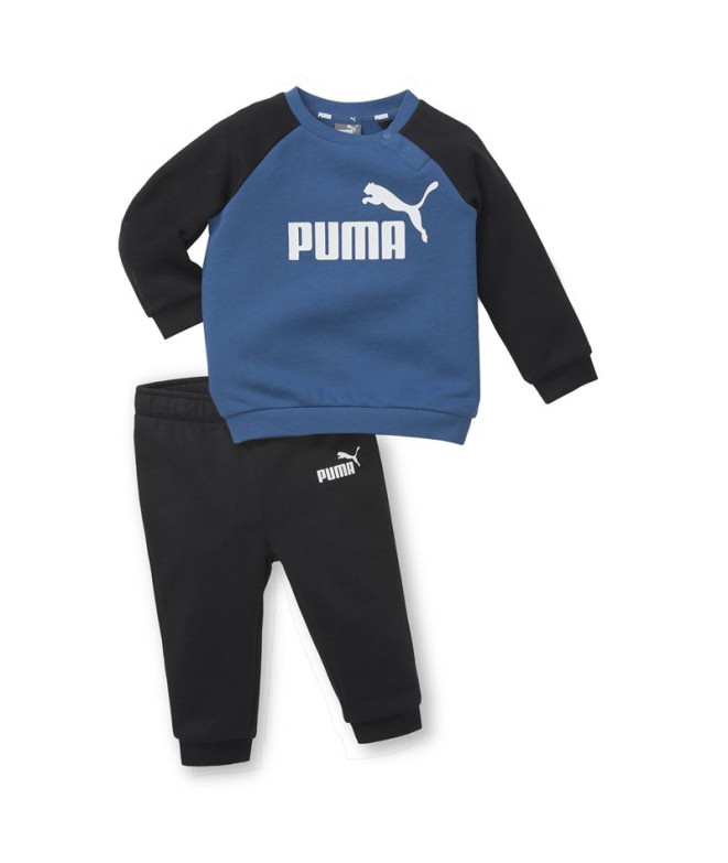 Survêtement Puma Minicats Essentials Raglan Enfant Bleu