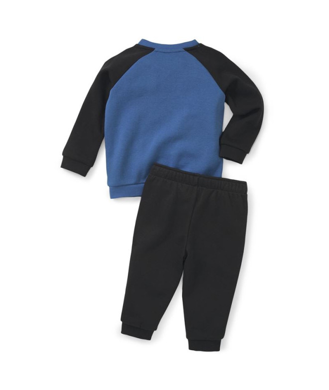 Chándal Puma Minicats Essentials Raglan Niño Blue