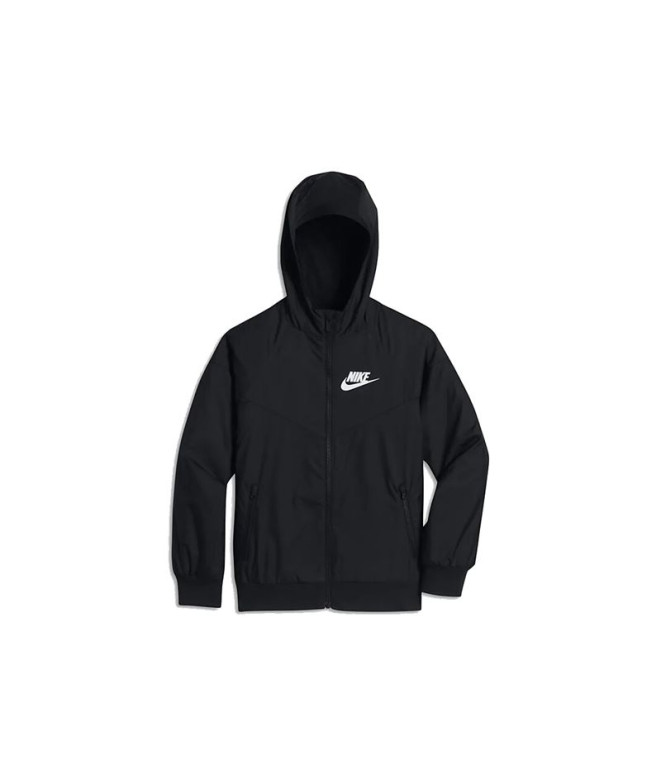 Veste Nike Enfant avec capuche Sportswear Windrunner BK