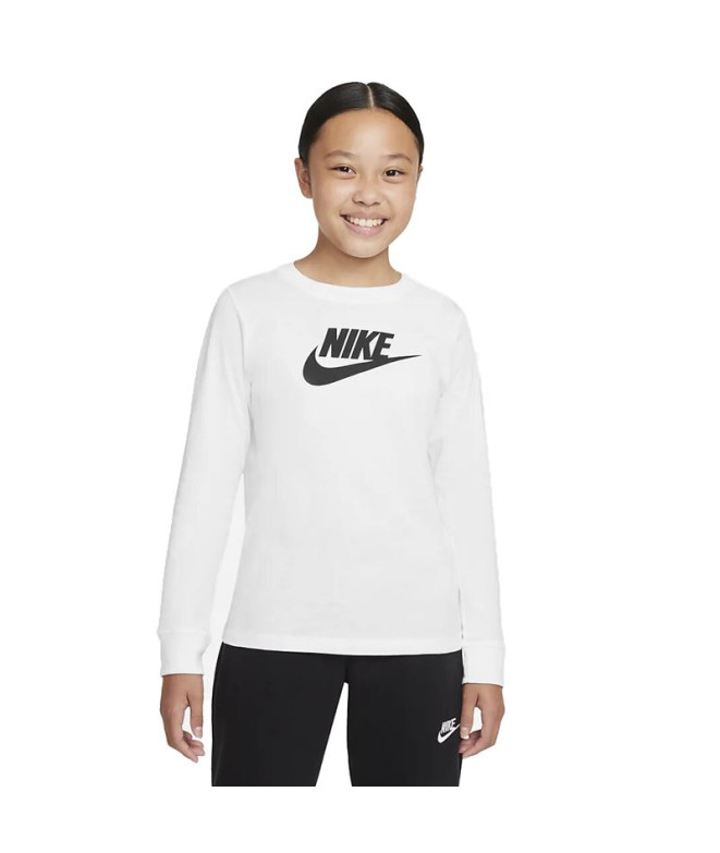 Camiseta Nike Menina Roupa desportiva de manga comprida WH