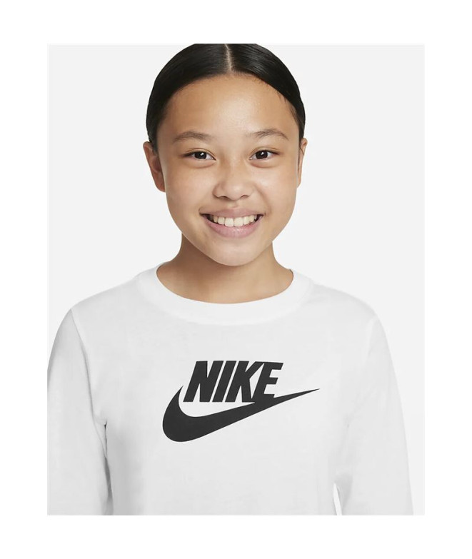 Camiseta Manga Larga Nike Sportswear Niña WH