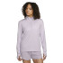 Camiseta running Nike Mulher Manga comprida da Element Purple